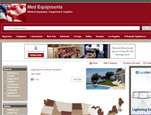 Tablet Screenshot of medequipments.us